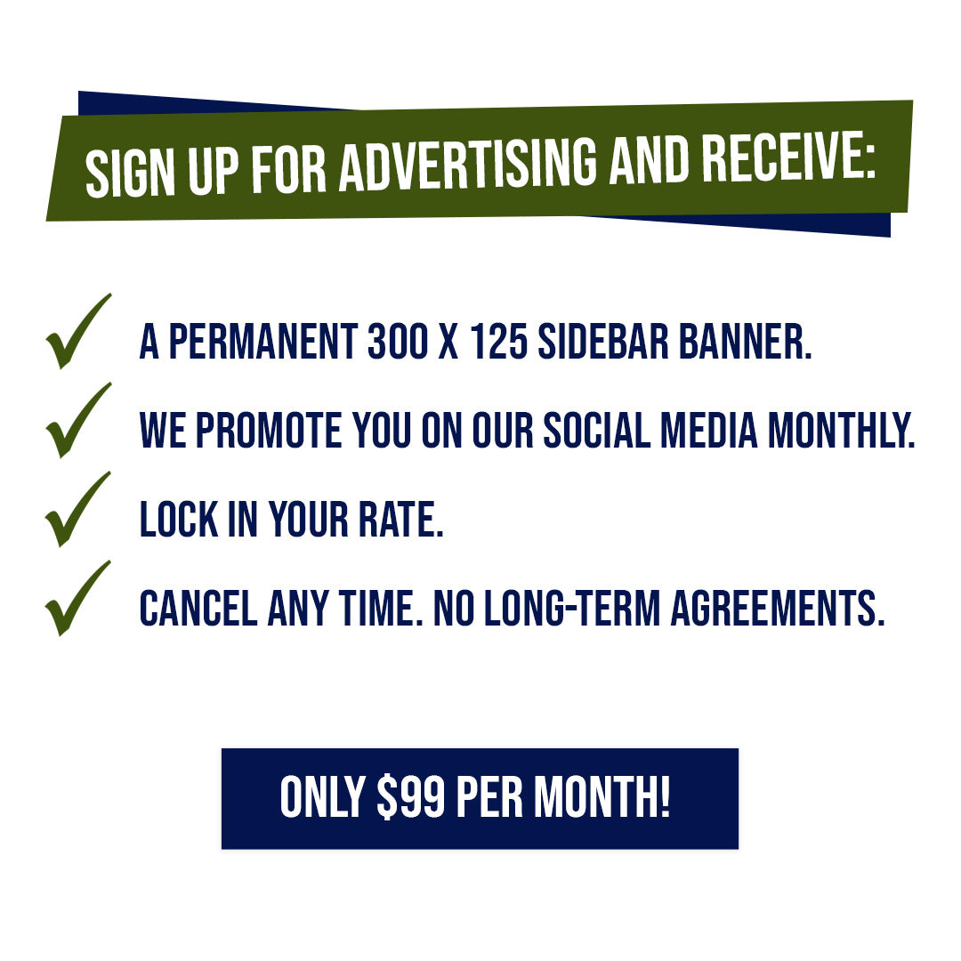 Monthly Website Banner Ad