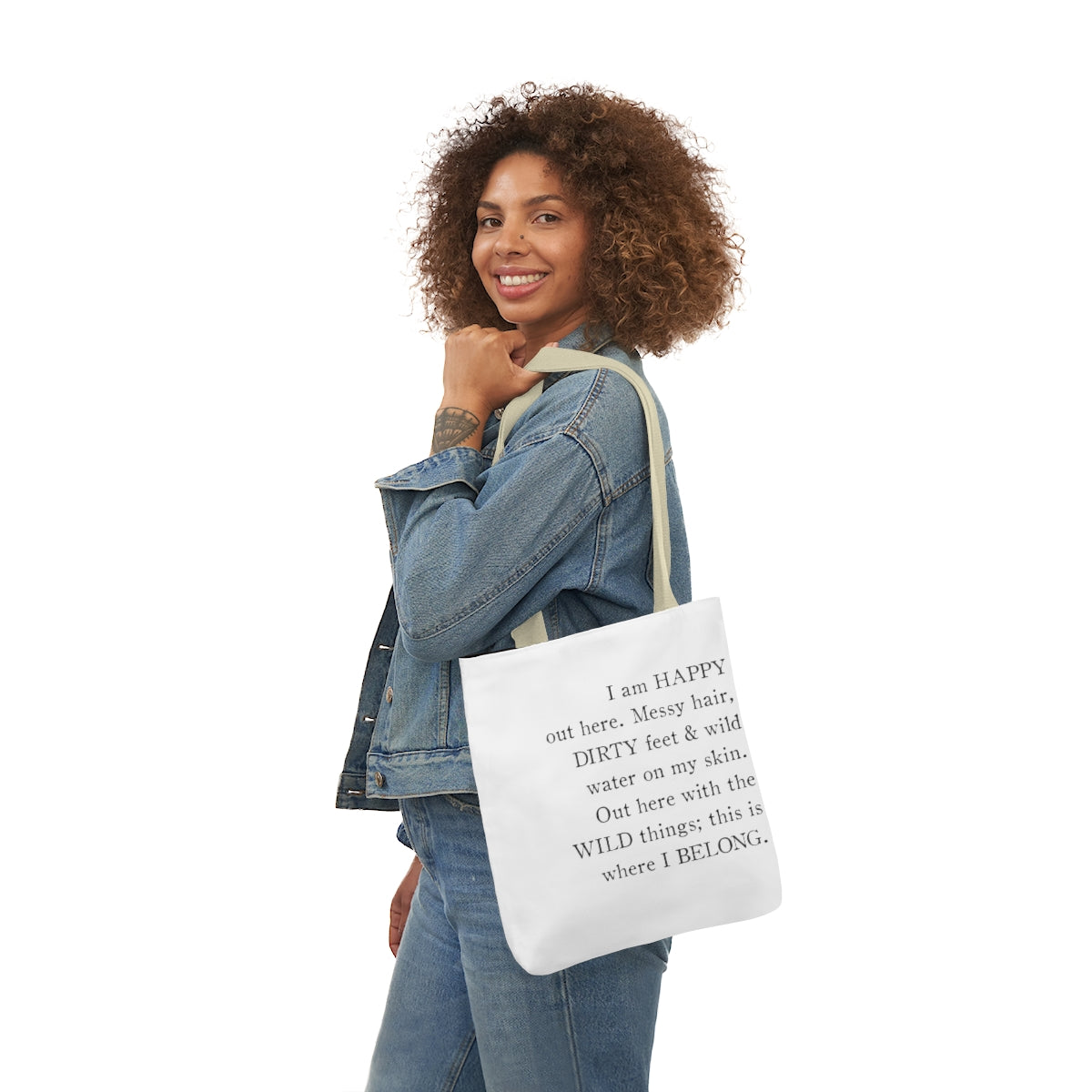 *This is Where I Belong* Canvas Tote Bag