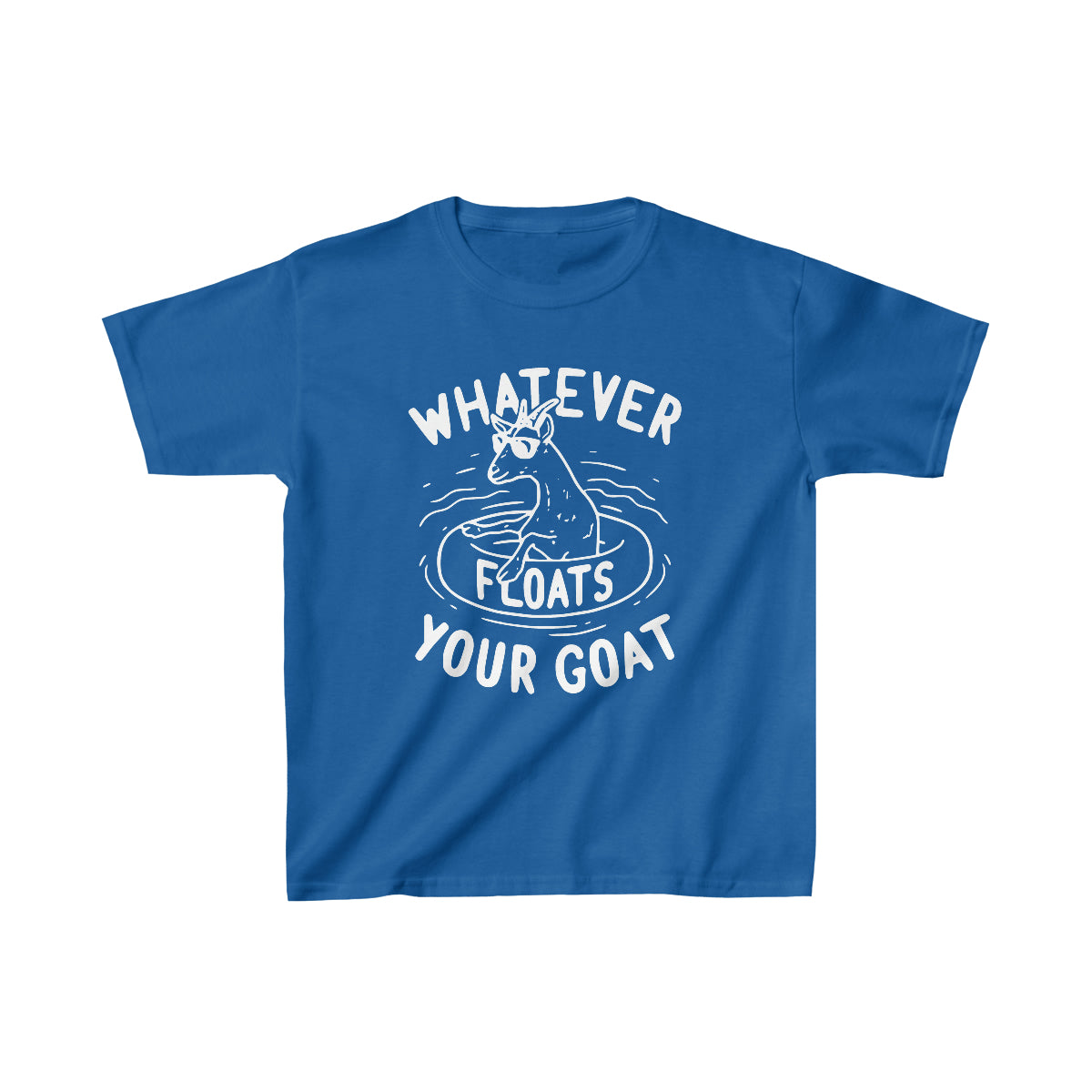 *Whatever Floats Your Goat* Kids Heavy Cotton™ Tee